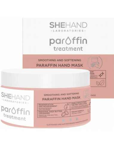 SHEHAND PARAFFIN Smoothing and softening hand mask 80g