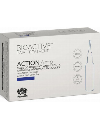 BIOACTIVE ACTION Hair anti-loss ampoules, shock therapy 10x7,5ml