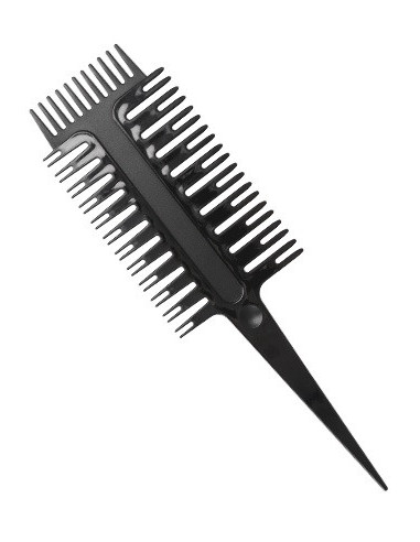 Comb for different hair bleaching techniques