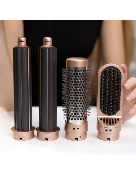Hair dryer PENTA multifunctional, high-speed motor, 5 interchangeable nozzles - 5 functions, 490g