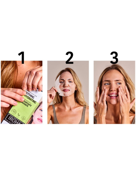 IROHA NATURE Maska sejai ar bakučiolu izlīdzinoša, elastībai/tvirtumam 23ml