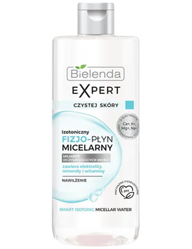 CLEAN SKIN EXPERT Micelārais ūdens make-up noņemšanai, mitrinošs 500ml