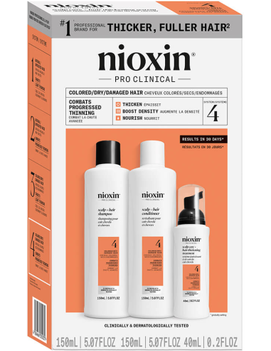 NIOXIN Набор Система 4, 150мл+150мл+40мл