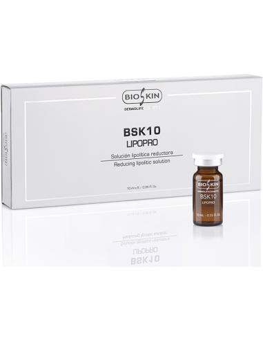 BSK10 LIPOPRO Mezokokteilis ķermenim celulīta mazināšanai 10ml