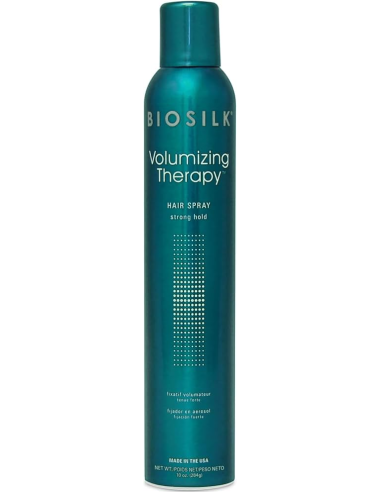 BIOSILK Volumizing Therapy лак для волос сильной фиксации 296мл