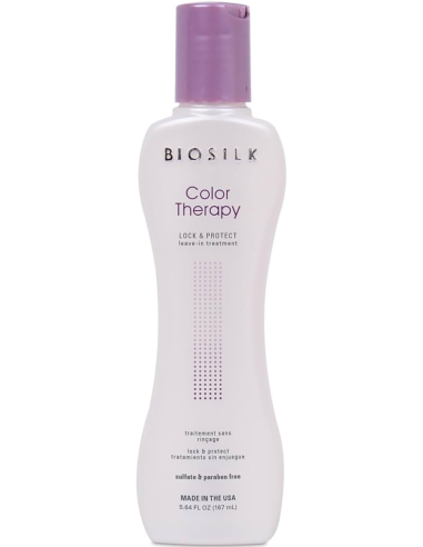 BIOSILK Color Therapy Lock & Protect neizskalojams kondicionieris krāsas noturībai 167ml