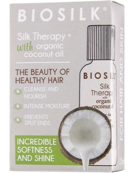 BIOSILK Silk Therapy With Natural Coconut Oil Leave-In Treatment 15ml