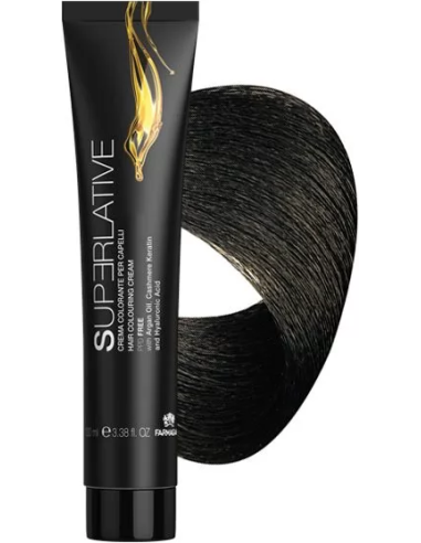 SUPERLATIVE COLOR Hair color 1 Black 100ml