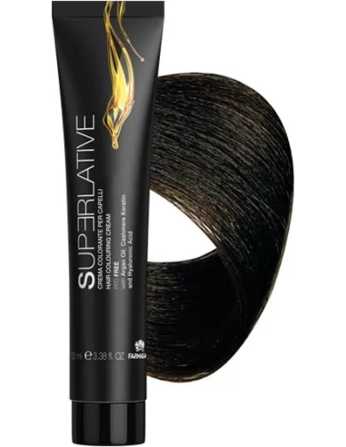 SUPERLATIVE COLOR Hair dye 4 Chestnut 100ml