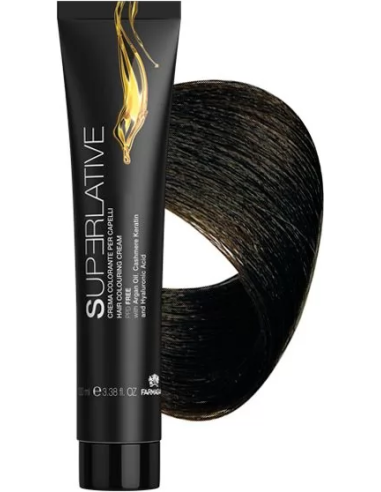 SUPERLATIVE COLOR Hair color 4.01 Natural Chestnut Gold 100ml