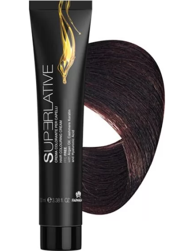 SUPERLATIVE COLOR Hair dye 4.4 Chestnut Copper 100ml