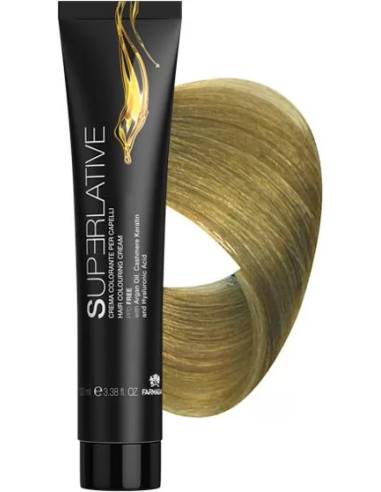 SUPERLATIVE COLOR Hair color 10.01 Natural Blonde Platinum Cold 100ml