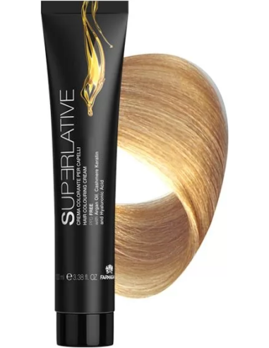 SUPERLATIVE COLOR Hair color 10.03 Natural Blonde Platinum Warm 100ml