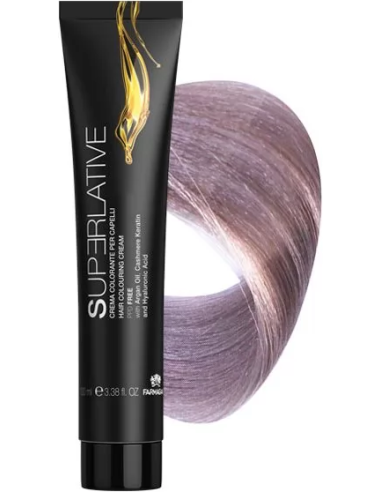 SUPERLATIVE COLOR Hair color 10.23 Blonde Platinum Iris Golden 100ml