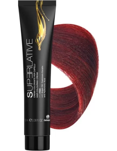 SUPERLATIVE COLOR Hair color 5.66 Light Chestnut Intense Red 100ml