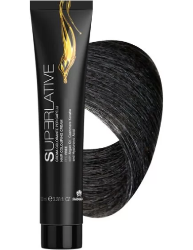 SUPERLATIVE COLOR Hair color 6.1C Dark Blonde Gold 100ml