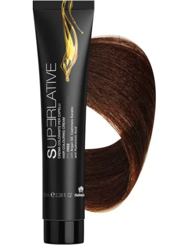 SUPERLATIVE COLOR Hair color 6.32 Dark Blonde Golden Iris 100ml