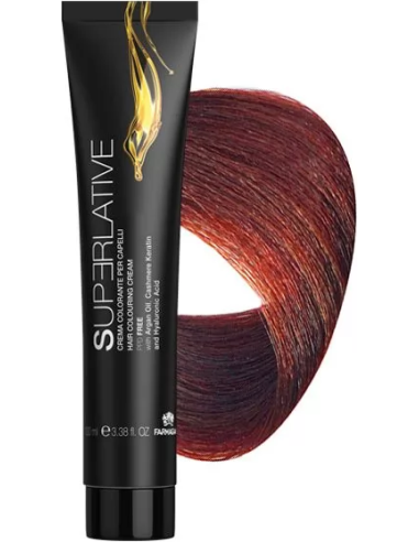 SUPERLATIVE COLOR Hair color 6.4 Dark Blonde Copper 100ml