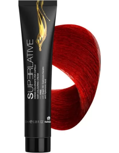 SUPERLATIVE COLOR Hair color 6.6 Dark Blonde Red 100ml