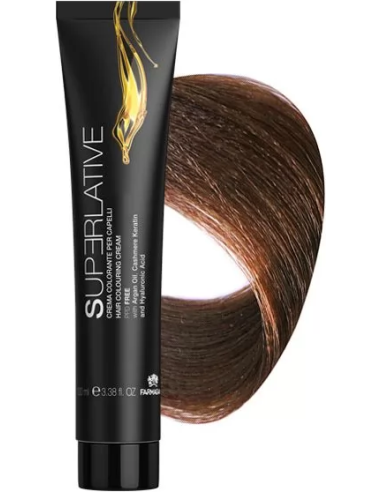 SUPERLATIVE COLOR Hair color 7.42 Blonde Copper Iris100ml