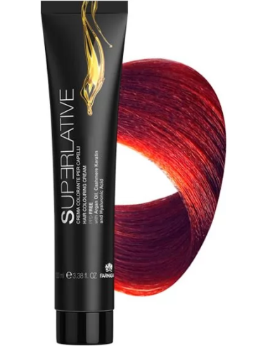 SUPERLATIVE COLOR Hair color 7.44 Blonde Intense Copper 100ml