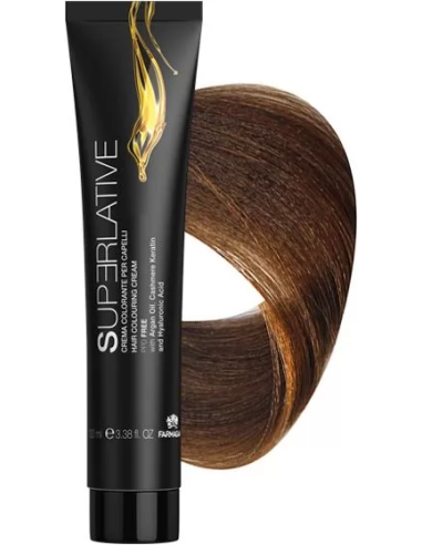 SUPERLATIVE COLOR Hair color 8.32 Light Blonde Golden Iris 100ml