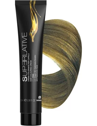 SUPERLATIVE COLOR Краска для волос 9.01 Natural Very Light Blonde Cold 100мл