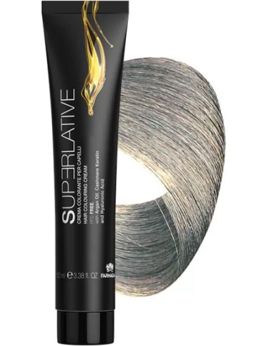 SUPERLATIVE COLOR Hair color 9.1 Very Light Blonde Ash 100ml