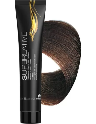 SUPERLATIVE COLOR Hair dye 5.2 Light Chestnut Iris 100ml