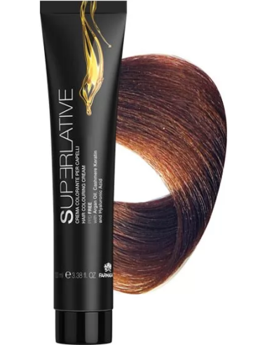 SUPERLATIVE COLOR Hair dye 8.03 Natural Light Blonde Warm 100ml