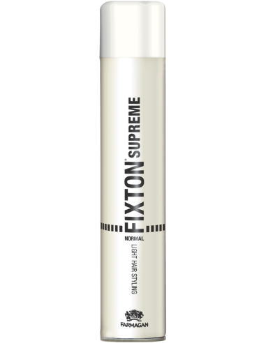 FIXTON SUPREME Hairspray, medium fixation, for shine 500ml (02.2025)