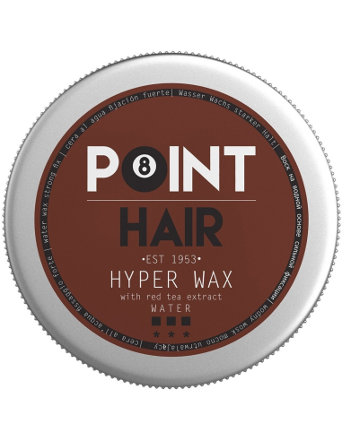 POINT HAIR Vasks matiem, modelējošs, stipras fiksācijas, mirdzumam 100ml (03.2025)