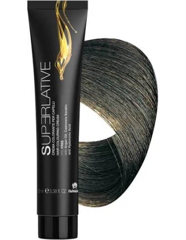 SUPERLATIVE COLOR Hair dye 5.1 Light Chestnut 100ml (04.2025)