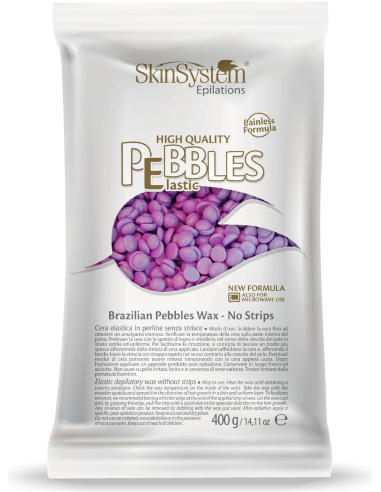 SkinSystem PEBBLES Cietais-karstais vasks Violets krēms 400g