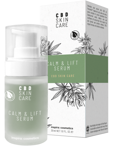 CBD SKIN CARE Nomierinošs pretgrumbu liftinga serums 30ml