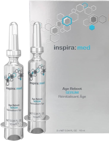 INSPIRA : MED Age Reboot Serum pretgrumbu serums 2*10ml