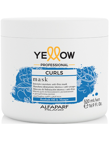 YELLOW CURLS mask for curly hair 500ml