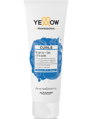 YELLOW CURLS styling cream for curly hair 250ml