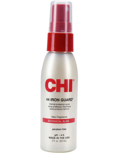 CHI STYLING 44 Iron Guard Botanical Bliss termo aizsardzības sprejs matiem 59ml