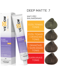 YELLOW PURE TONERS -  .7...