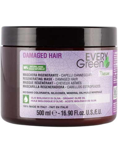 EVERYGREEN Regenerating mask for damaged hair 500ml