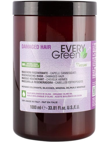 EVERYGREEN Regenerating mask for damaged hair 1000ml