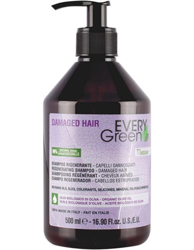 EVERYGREEN Regenerating shampoo for damaged hair 500ml