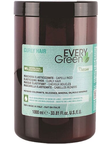 EVERYGREEN CURLY Maska ar vitamīniem, elastizējoša lokainiem matiem 1000ml