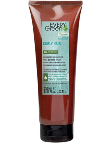 EVERYGREEN CURLY Krēms ar vitamīniem, loku definēšanai 250ml