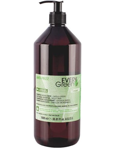 EVERYGREEN ANTI-FRIZZ Šampūns mīkstinošs -disciplinējošs, novērš spurošanos 1000ml