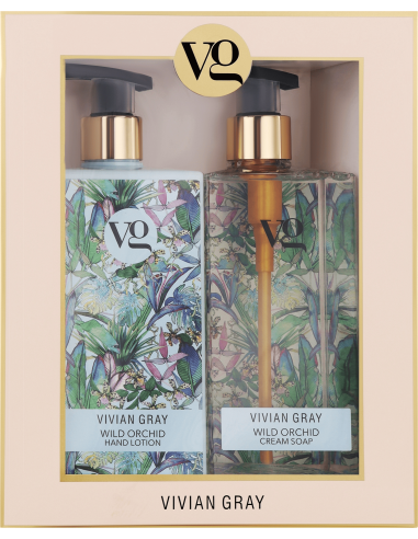 Wild Orchid Soap + Hand lotion set  2*350ml