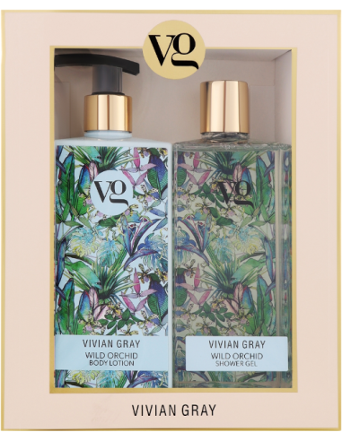 Wild Orchid Shower gel + body lotion set  2*350ml