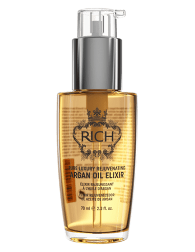 RICH Pure Luxury INTENSE MOISTURE Atjaunojošs argāna eļļas eliksīrs 70ml