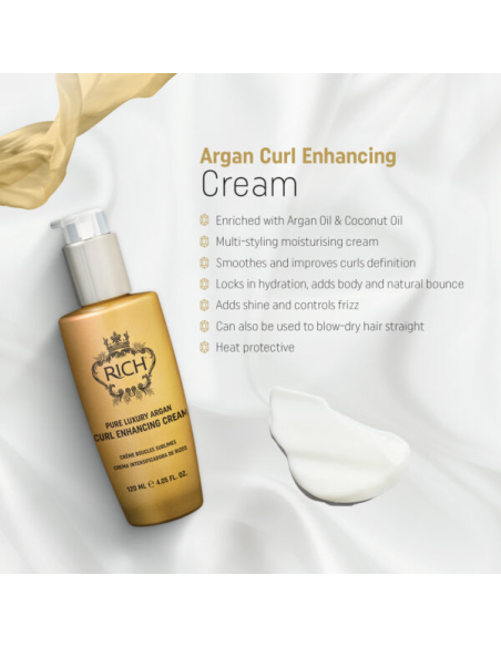 RICH Pure Luxury ARGAN Крем для сохранения локонов 120мл